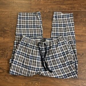 Nordstrom Men’s Shop 100% Cotton Plaid Flannel Pajama Pants, sz XL. Pants only.